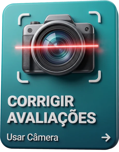 Corrigir avaliações: corrija os cartões usando a câmera do celular